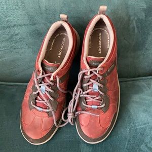 Rockport sz 7.5 leather hiking shoes